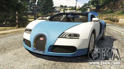 Bugatti Veyron Grand Sport v2.0 for GTA 5