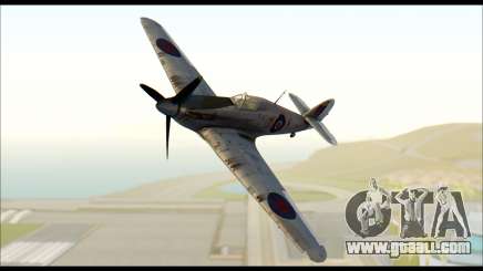 Hawker Hurricane MK IA for GTA San Andreas