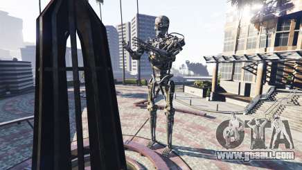 Statue T-800 for GTA 5