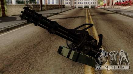 Original HD Minigun for GTA San Andreas
