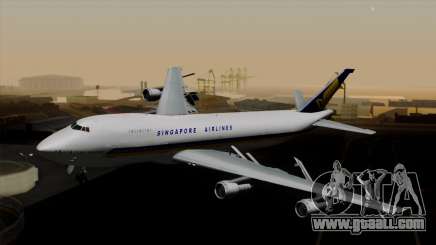 Boeing 747 Singapore (Old) for GTA San Andreas