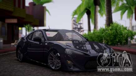 Toyota GT86 2012 BUFG Edition for GTA San Andreas