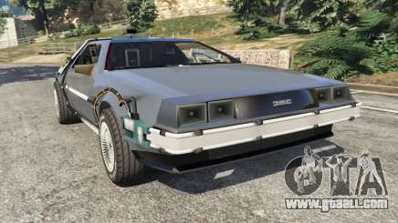 DeLorean DMC-12 Back To The Future v0.1 for GTA 5