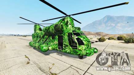 Western Company Cargobob Cannabis for GTA 5