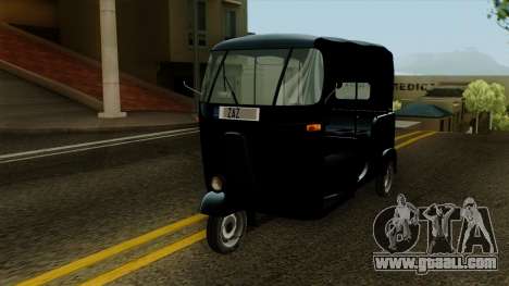 Indian Auto Rickshaw Tuk-Tuk for GTA San Andreas