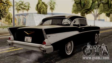 Chevrolet Bel Air Sport Coupe (2454) 1957 HQLM for GTA San Andreas