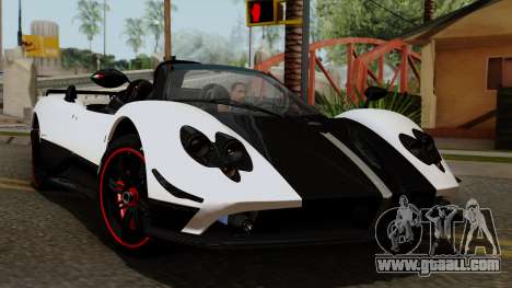 Pagani Zonda Cinque Roadster for GTA San Andreas