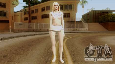 Aphrodite Girl Short Skirt for GTA San Andreas