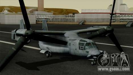 MV-22 Osprey for GTA San Andreas