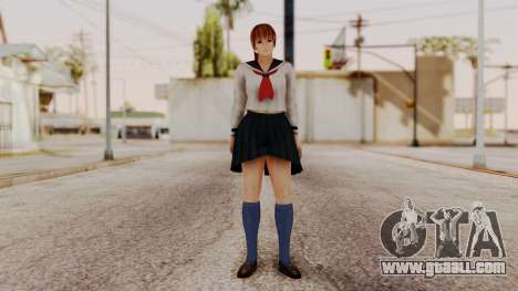 DOA 5 Kasumi School Girl for GTA San Andreas