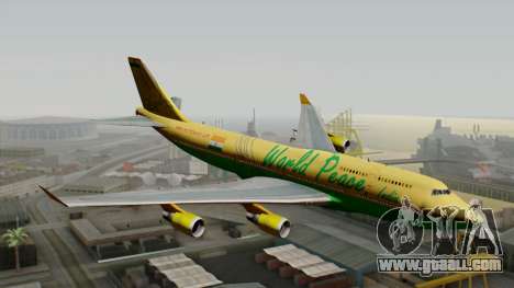 Boeing 747-400 World Peace for GTA San Andreas