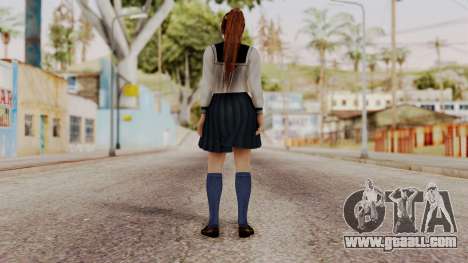 DOA 5 Kasumi School Girl for GTA San Andreas