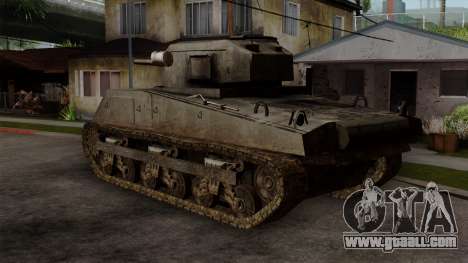 M4 Sherman from CoD World at War for GTA San Andreas