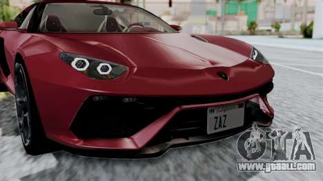 Lamborghini Asterion Concept 2015 v2 for GTA San Andreas