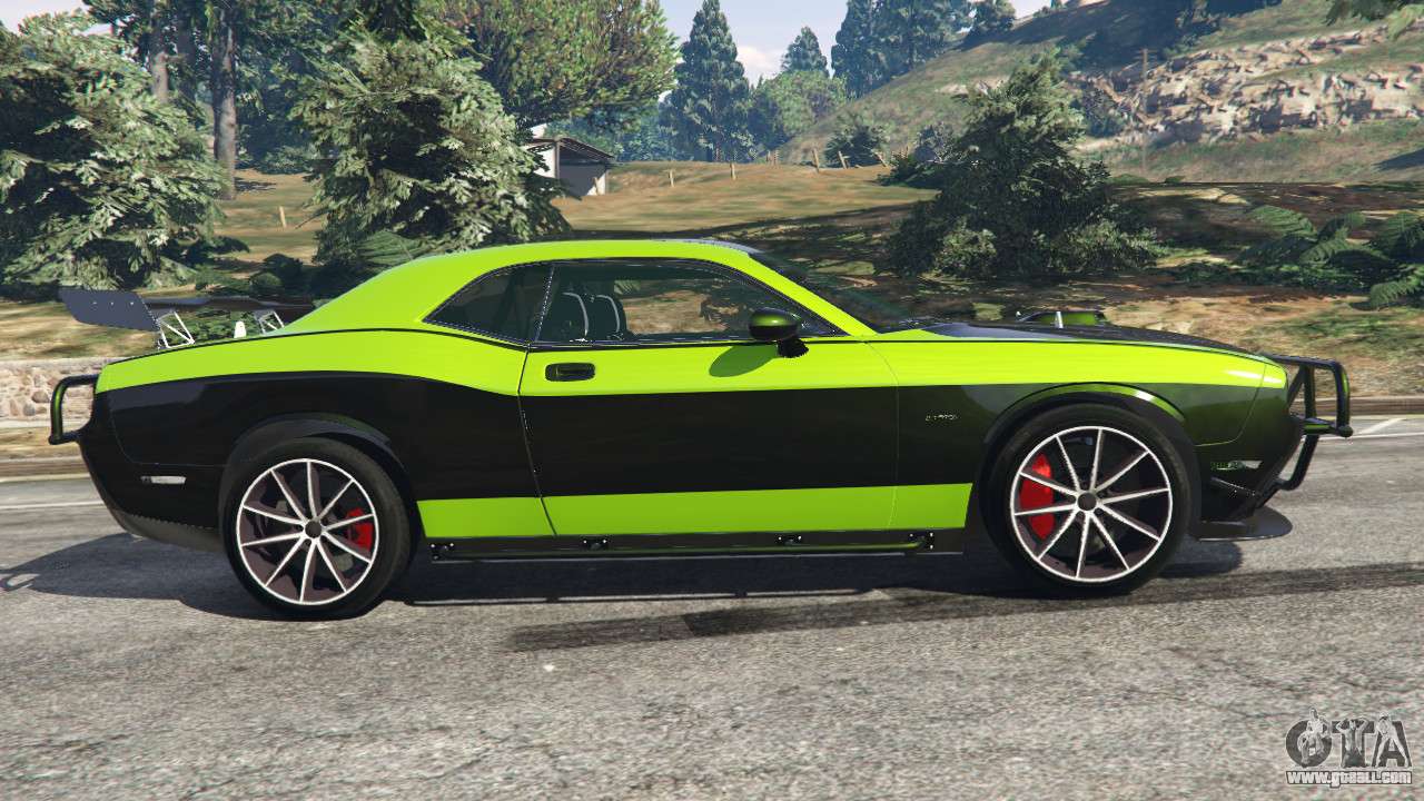 Dodge Challenger 2015 Shaker Furious 7 For Gta 5