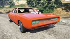 Dodge Charger 1970 Fast & Furious 7 for GTA 5