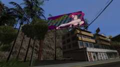 Candy Suxx billboard replacement for GTA San Andreas