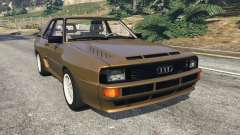 Audi Sport quattro v1.3 for GTA 5