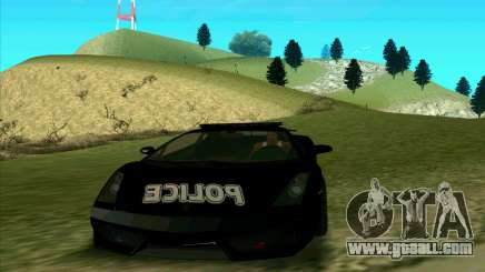 Federal Police Lamborghini Gallardo for GTA San Andreas