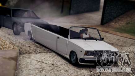 VAZ 2107 limousine for GTA San Andreas