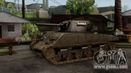 M4 Sherman from CoD World at War for GTA San Andreas