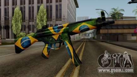 Brasileiro MP5 v2 for GTA San Andreas
