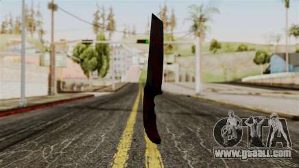 New bloody knife for GTA San Andreas