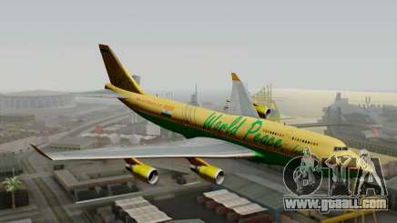 Boeing 747-400 World Peace for GTA San Andreas