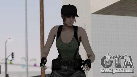 Resident Evil Remake HD - Jill Valentine (Army) for GTA San Andreas