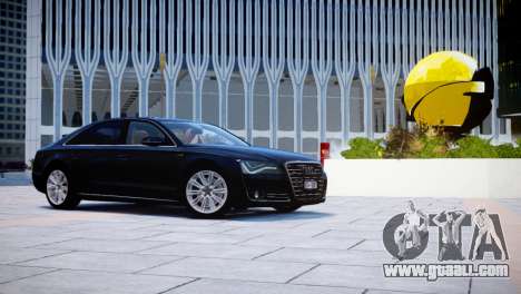 Audi A8L W12 2013 for GTA 4