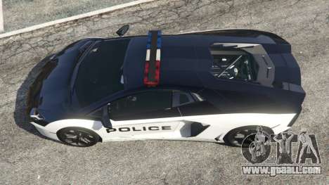 Lamborghini Aventador LP700-4 Police v4.5