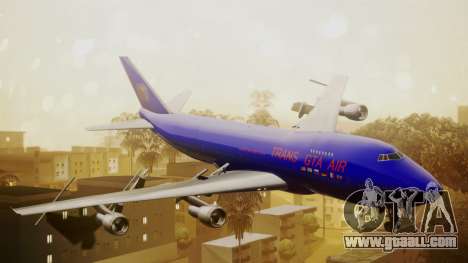 Boeing 747-200 Trans GTA Air for GTA San Andreas