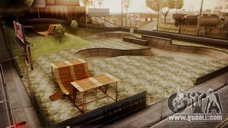 Skate Park with HDR Textures for GTA San Andreas