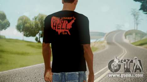 Brock Lesnar Shirt v1 for GTA San Andreas