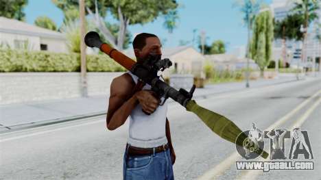 Rocket Launcher from RE6 for GTA San Andreas