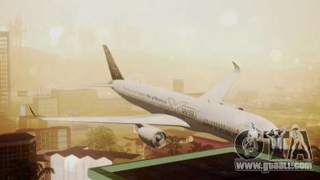 Airbus 350-900XWB Around The World for GTA San Andreas