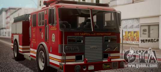 GTA 5 MTL Firetruck IVF for GTA San Andreas