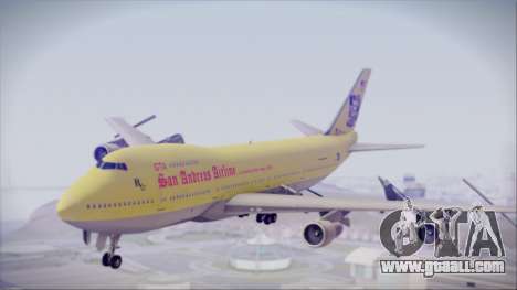 Boeing 747-200 GTA SA Airline for GTA San Andreas