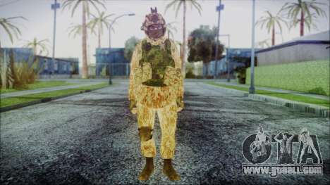 MW2 Russian Airborne Troop Desert Camo v3 for GTA San Andreas