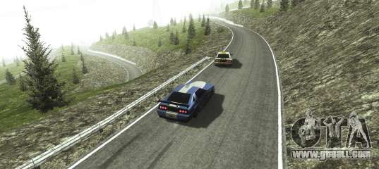 Download Rally track in the Alps for GTA San Andreas