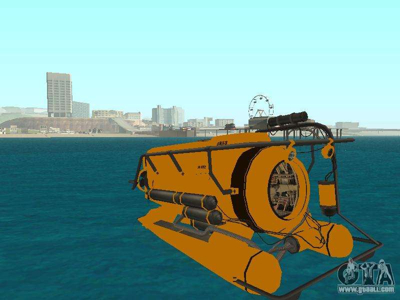 Submarino para GTA San Andreas