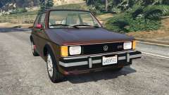 Volkswagen Rabbit 1986 v2.0 for GTA 5