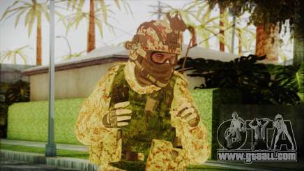 MW2 Russian Airborne Troop Desert Camo v3 for GTA San Andreas