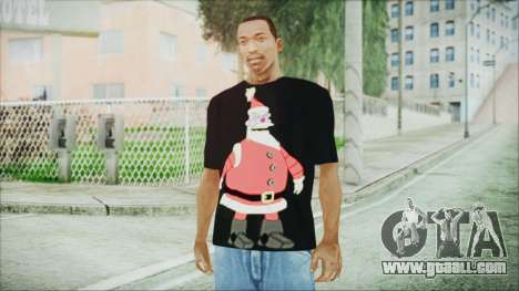 Santa T-Shirt for GTA San Andreas