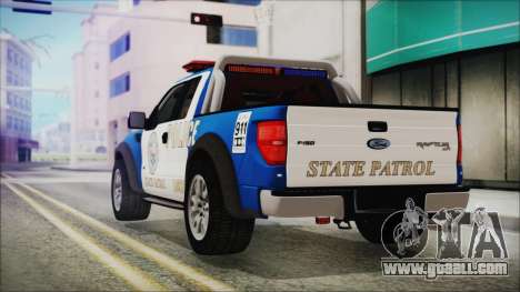 Ford F-150 SVT Raptor 2012 Police Version for GTA San Andreas