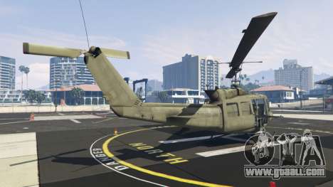 GTA 5 Bell UH-1D Iroquois Huey