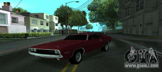 Dodge Challenger Tunable for GTA San Andreas