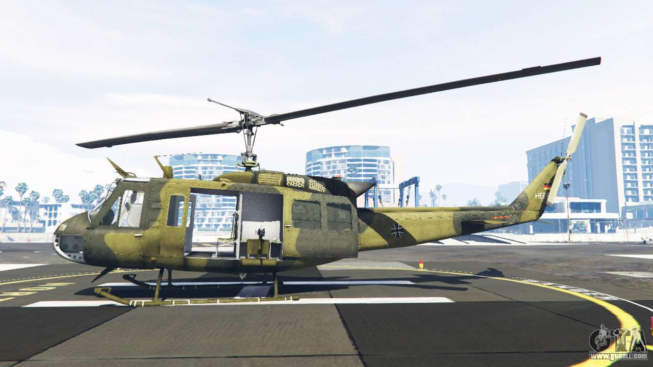 Bell UH-1D Huey Bundeswehr for GTA 5