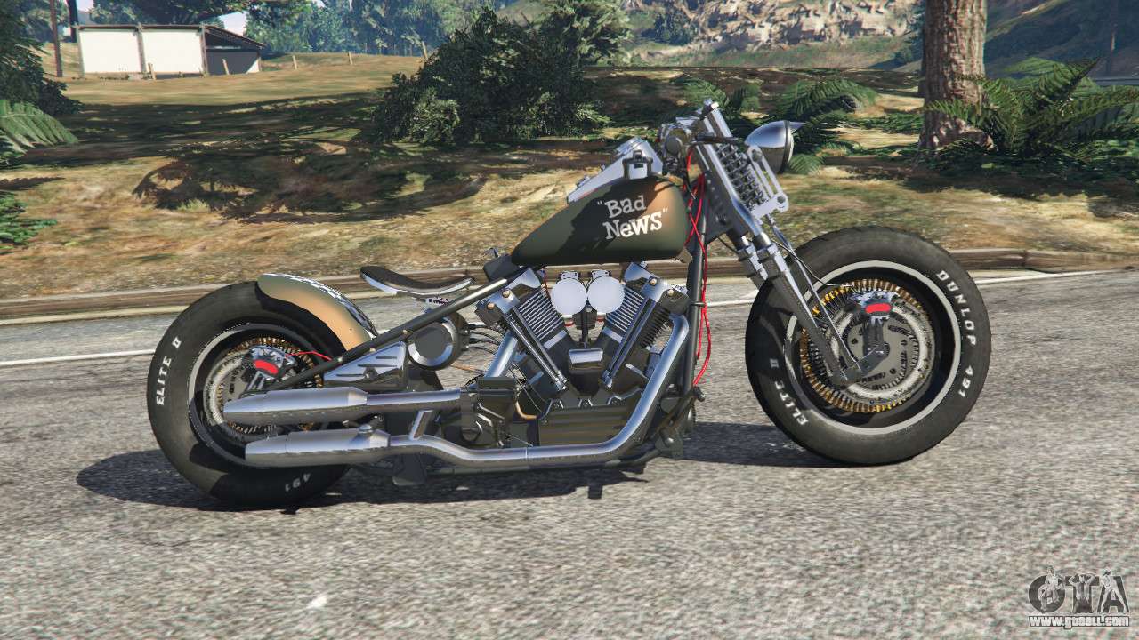  Harley Davidson Knucklehead  Bobber for GTA 5