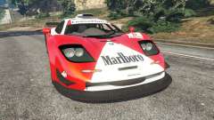 McLaren F1 GTR Longtail [Marlboro] for GTA 5
